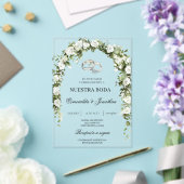 Botanical garden with ring Wedding Invitation (Insitu (Mariage))
