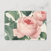 Botanical Glamour | Carte du boîtier de direction (Dos)