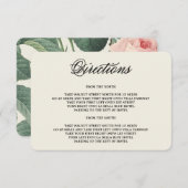 Botanical Glamour | Carte du boîtier de direction (Devant / Derrière)