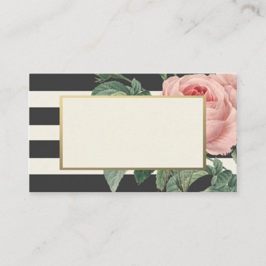 Botanical Glamour | Cartes de placement pour maria (Devant)