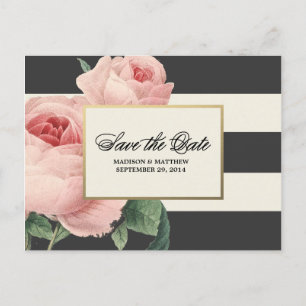 Botanical Glamour Het Briefkaart Datum opslaan