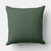botanical green leaf pillow kussen (Achterkant)