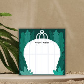 Botanical Greenhouse Sticky Notes - Miya's Notes