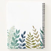 Botanical Harmony Personalized Journal Notitieboek (Achterkant)