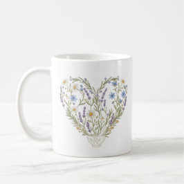 Botanical Heart Apothecary Pharmacy Flower Koffiemok