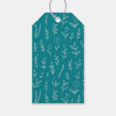 Botanical Leaf Nature Cadeaulabel (Voorkant)