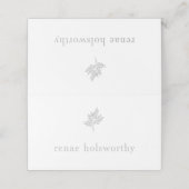 Botanical Leaf plaatskaart (Buitenkant ongevouwen)