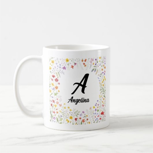 botanical mug for her (Gauche)