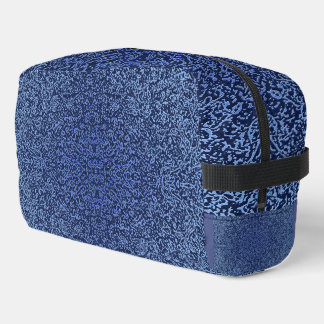 Botanical Pattern in Blue 2 Toilettasje