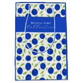 Botanical Plums Collection Ivory Medium Cadeauzakje (Voorkant)