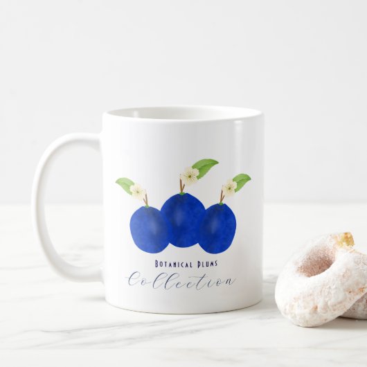 Botanical Plums Collection Koffiemok (Met donut)