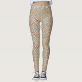Botanical Pop_Forest Leggings (Voorkant)