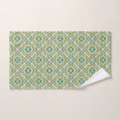 Botanical Pop - Olive Bad Handdoek (Handdoek)