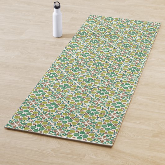 Botanical Pop - Olive Yogamat (In situ)