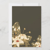 Botanical Ramadan Iftar Floral Lanterns Invitation (Dos)