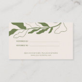 Botanical Share the Love Reference Kaart (Achterkant)