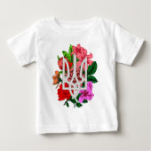 Botanical still and Oekrainian trident tryzub (Voorkant)