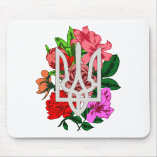 Botanical still and Oekrainian trident tryzub Muismat