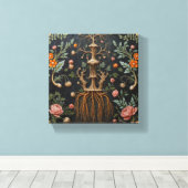 Botanical Tree Roots Canvas Afdruk (Insitu (Houten vloer))