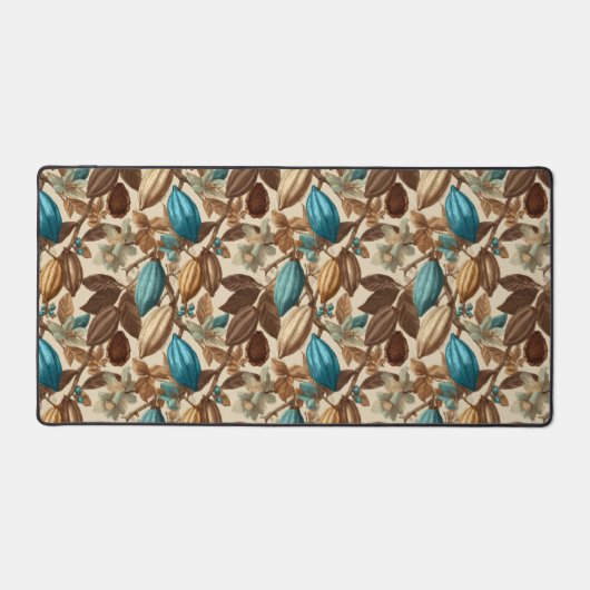 Botanical Turquoise Cacao Pattern  (Recto)