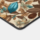Botanical Turquoise Cacao Pattern  Bureaumat (Hoek)