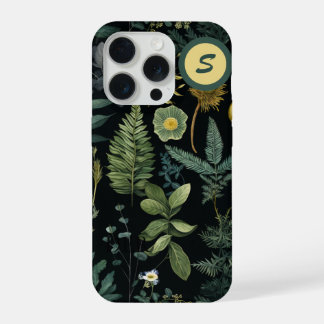 Botanical Watercolor Floral  iPhone 15 Pro Hoesje