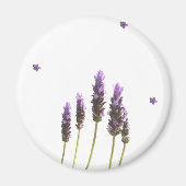 Botanical Wildflower Fridge Magnet (Devant)