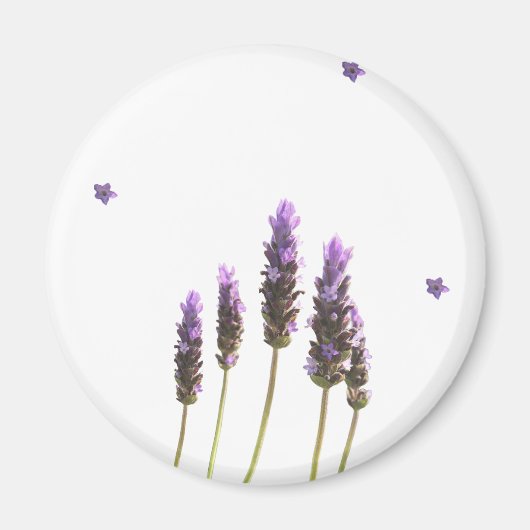 Botanical Wildflower Fridge Magnet Magneet (Voorkant)