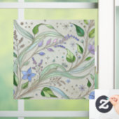 Botanical Window Cling – Prachtige Natuur kunst Raamsticker (Huis)