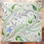 Botanical Window Cling – Prachtige Natuur kunst Raamsticker (Vel 2)