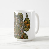 Botanical Wolf Paw Pine Forest Nature Mug (Devant droit)