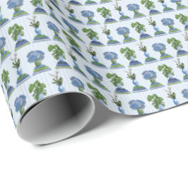 Botanicals and Books Wrapping Paper Cadeaupapier