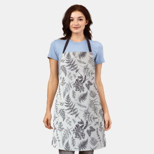 botanie & vlinderpatroon schort