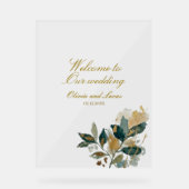 Botanique Aquarelle Moderne Eucalyptus Or Greene (Recto)