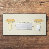 Botanique Chanterelle Mushroom Desk Mat