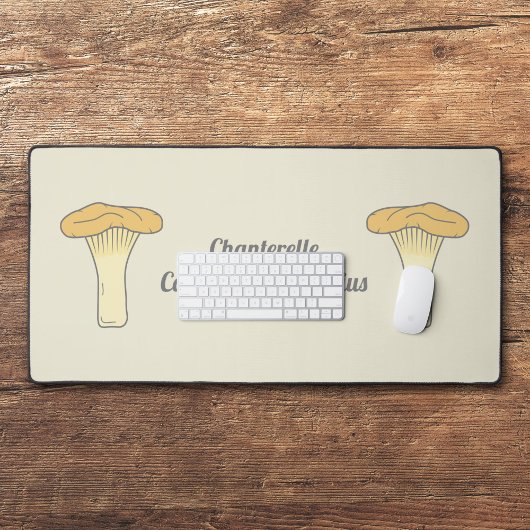 Botanique Chanterelle Mushroom Desk Mat