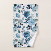 Botanique de la marine d'aquarelle (Serviette à main)