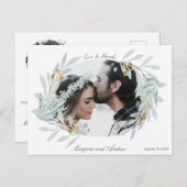 Botanique douce | Carte postale Merci photo (Devant / Derrière)