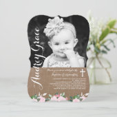 Botanique douce | Invitation au baptême (Debout devant)