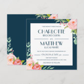 Botanique en fleurs| Faire-part de mariage (Devant / Derrière)