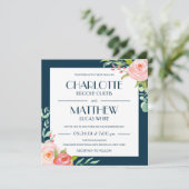 Botanique en fleurs| Faire-part de mariage (Debout devant)