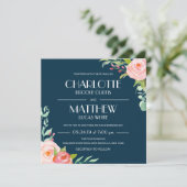 Botanique en fleurs| Faire-part de mariage (Debout devant)