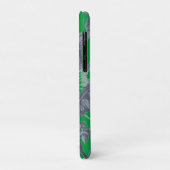 Botanique Green Chinoiserie Coque-Mate coque iphon (Dos/Gauche)