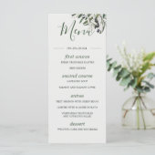 Botanique Italienne Branche d'Olivier Vert Menu Ma (Debout devant)