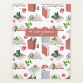 Botanique Livres & Bibliothèque Motif de lecture (Devant)