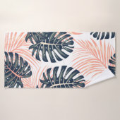 Botanique sans couture motif tropical avec pl lumi (Serviette de bain)