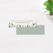 Botanique simple et élégant Mariage site Web Enclô (Bureau)