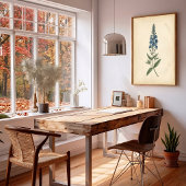Botanique Speedwell Art Mural Vintage