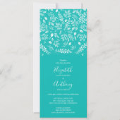 Botanique Tout en un verre de mer Invitations de m (Devant)