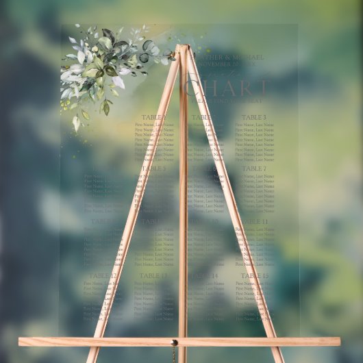 Botanique Verdure Réception Florale Siège (Neutre)